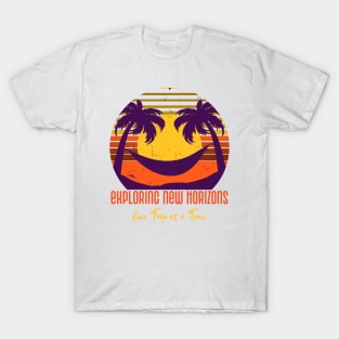 Exploring New Horizons One Trip at a Time T-Shirt